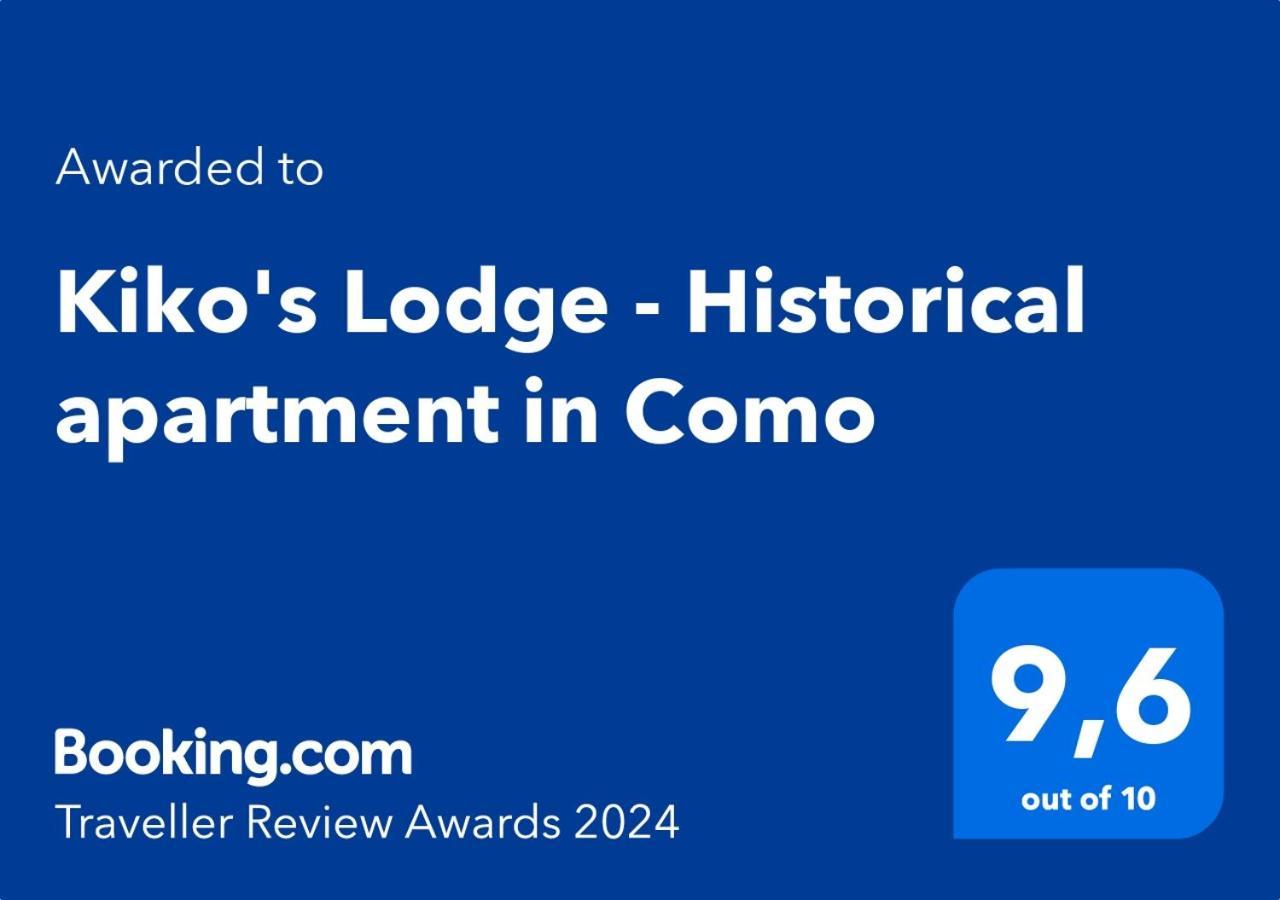 Kiko'S Lodge - Historical Apartment In Como Buitenkant foto